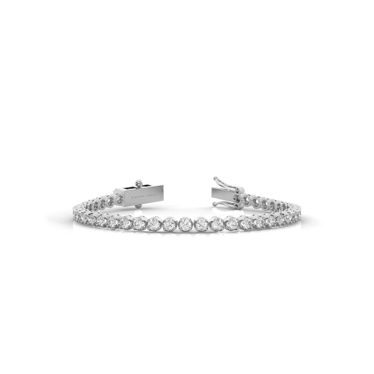 LAB TENNIS BRACELET - 2.00 Ct